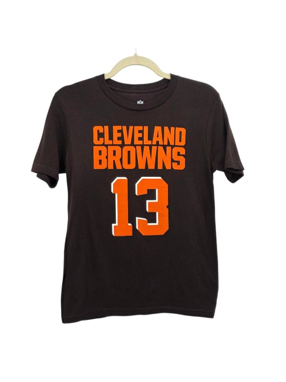 NEW NFL Team Apparel Cleveland Browns Boys Medium Shirt Odel Beckham Jr. T-Shirt
